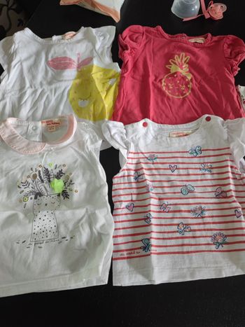 Lot tee shirt 6 mois