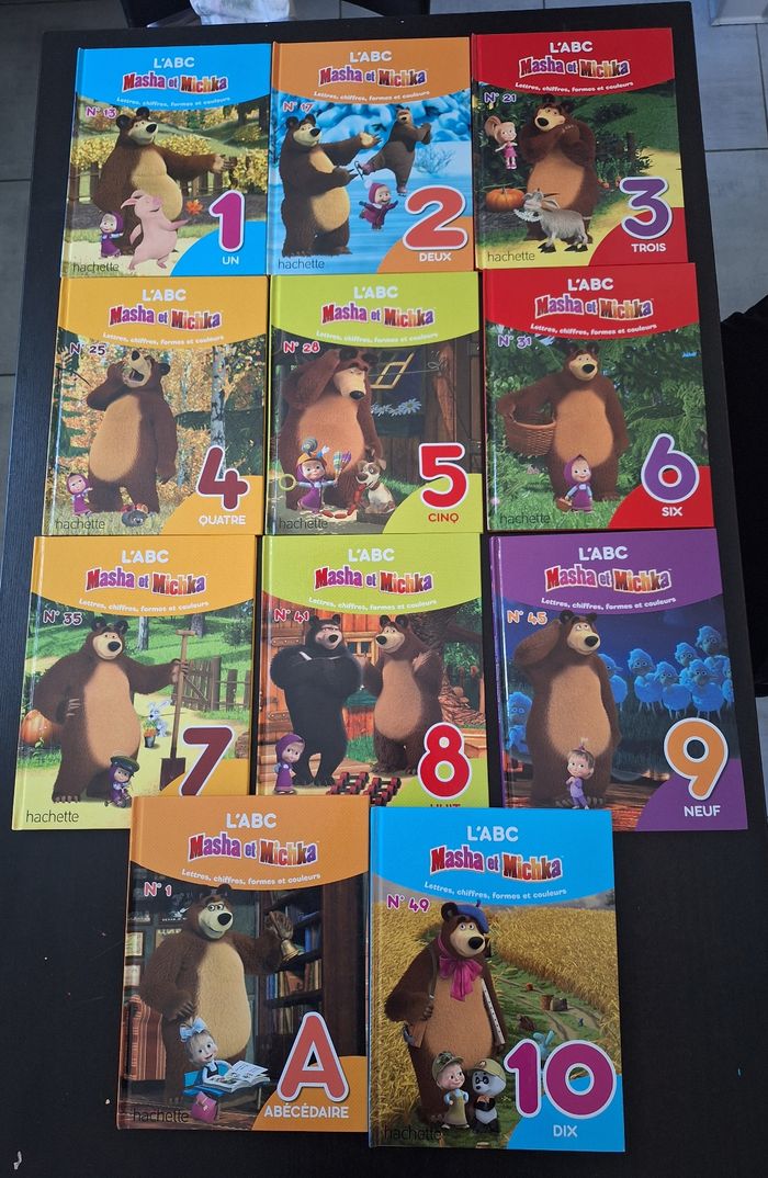 Livre masha et michka