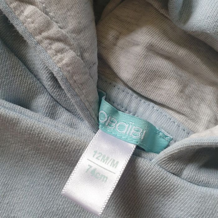 💚 Ensemble sweat à capuche bas de jogging 9/12 mois Obaïbi #emyfleury_12moisgarçon - photo numéro 3