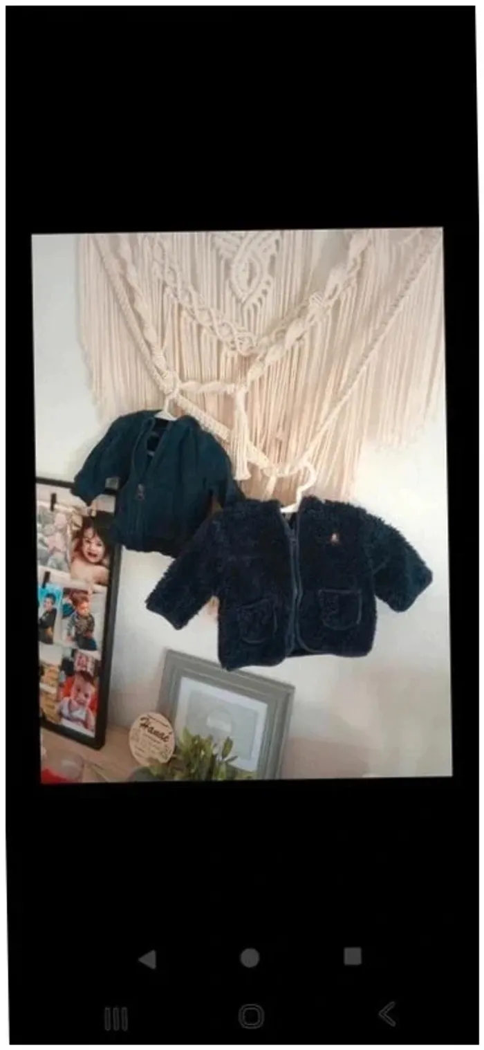 Lot veste et gilet mixte 3 mois