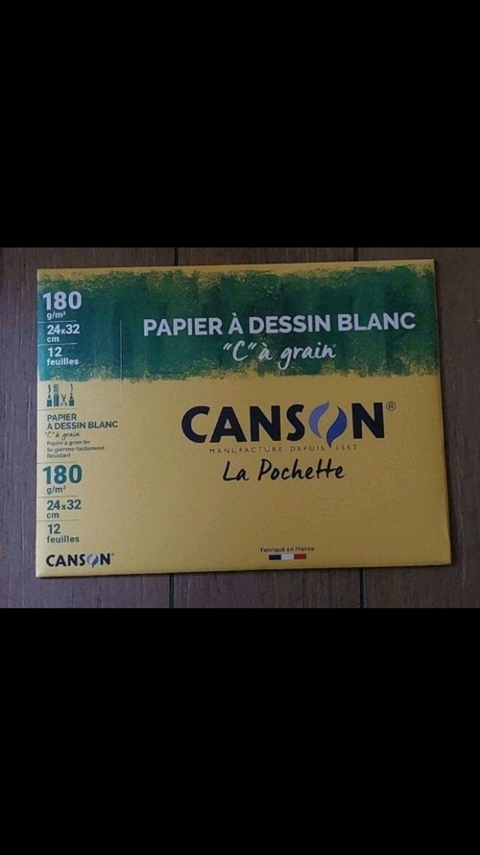 Papier dessin canson