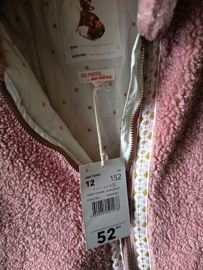 Joli manteau molletonné - photo numéro 7