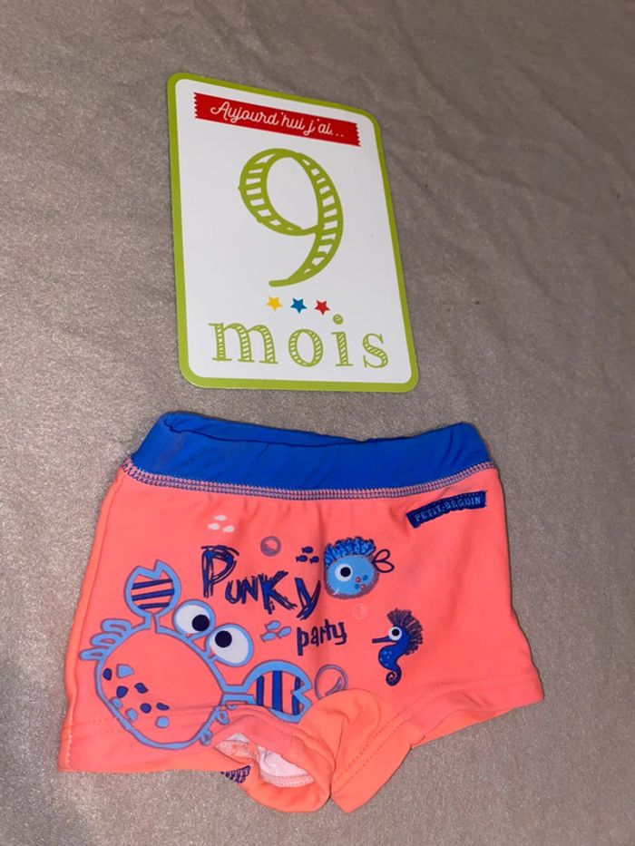 short de bain 9 mois - photo numéro 2