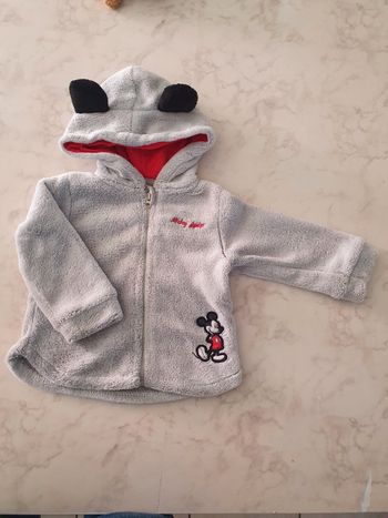Veste mickey 12 mois