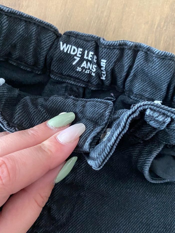 Jeans wide leg 7 ans - photo numéro 3