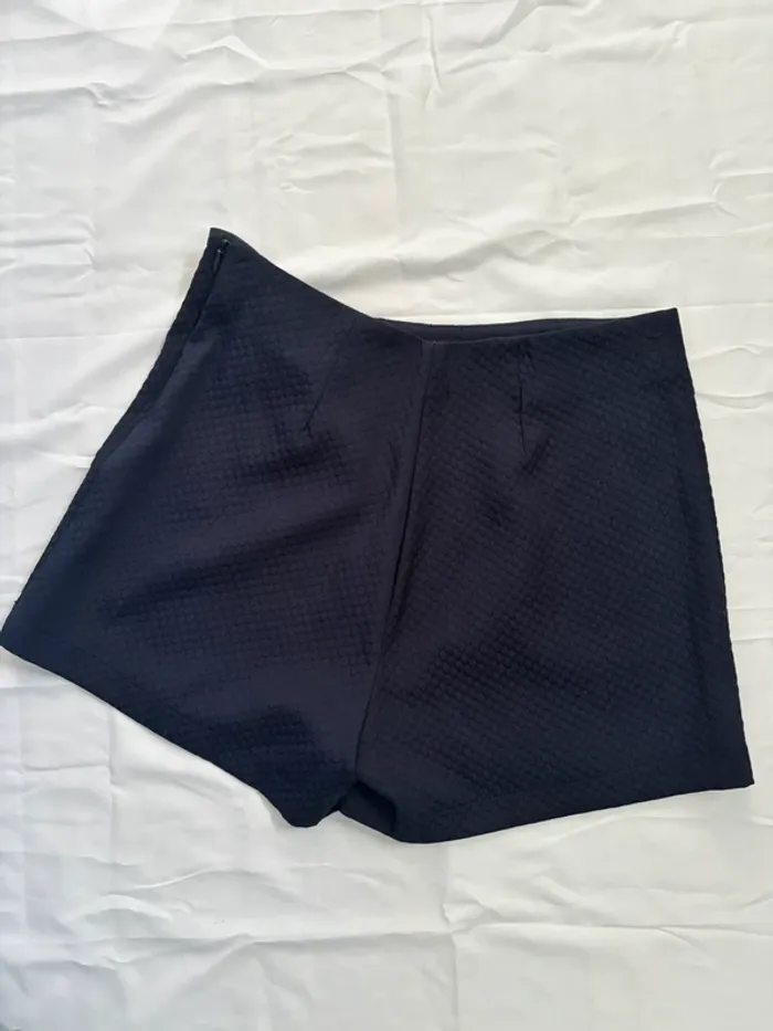 Falda pantalón azul marino