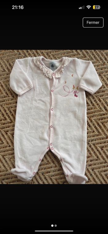 Pyjama Petit Bateau 3M
