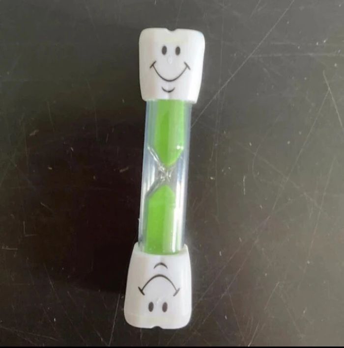 Sablier de 3 minutes vert