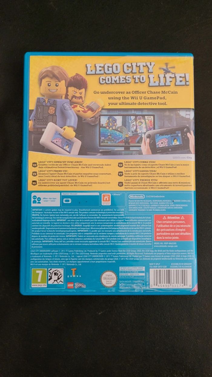 Jeu Nintendo Wii U Lego City Undercover - photo numéro 3