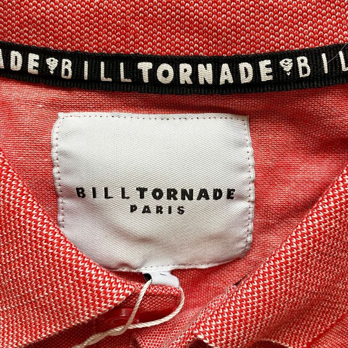 Bill Tornade Paris Polo Col V High Risk Red Exclusive Collection Homme French Touch (L) - photo numéro 4