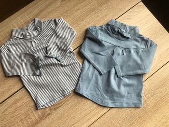 Lot 2 col roulé 6 mois Vertbaudet