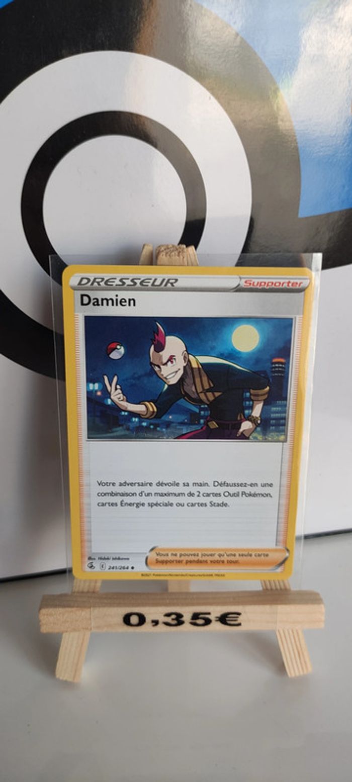 Damien dresseur 241/264 poing de fusion