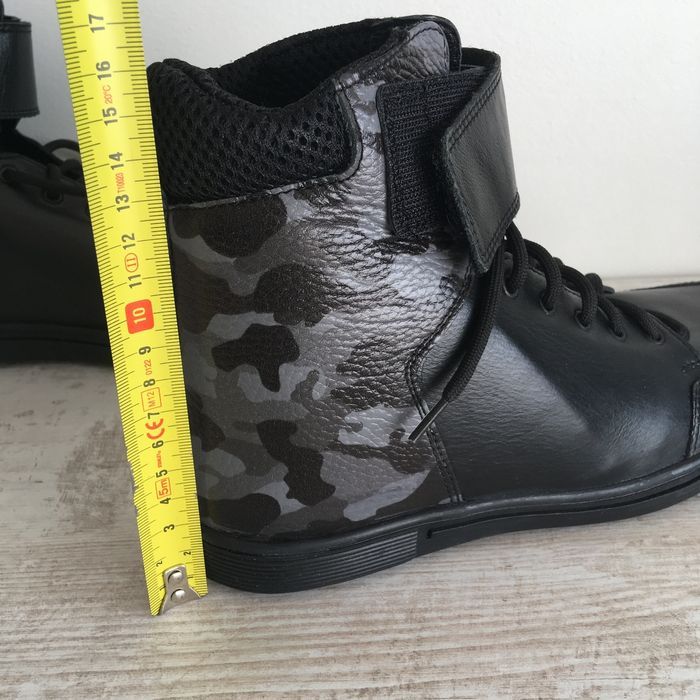 Bottines montantes, bottes plates sans talon, chaussures en cuir hiver printemps - photo numéro 5