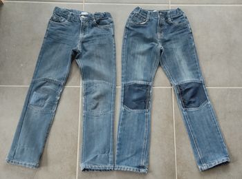 Lot 2 Jeans réglables Vertbaudet 9 ans