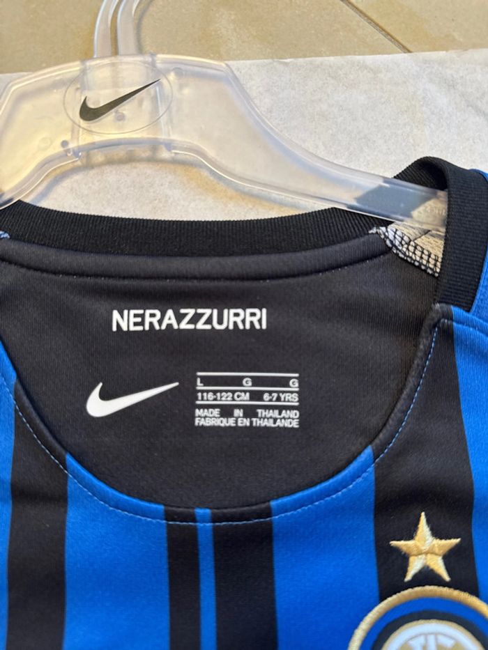 Tenue de foot Nike équipe Inter Milan taille 6/7 ans authentique neuf - photo numéro 6