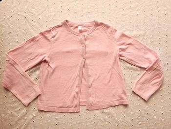 Gilet fin rose