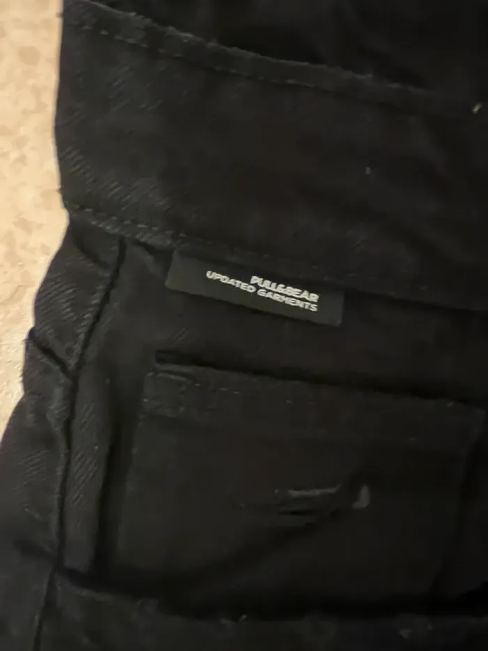 Short, jean pour homme taille 42 pull &bear - photo numéro 3