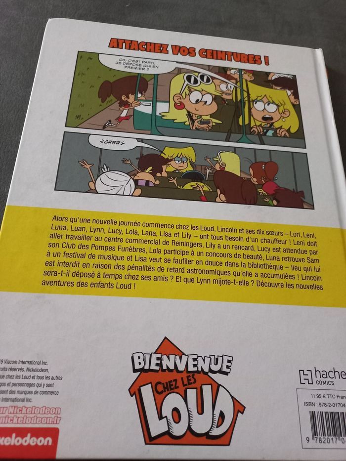 Livre bd bienvenue chez les loud tome 1 - photo numéro 3