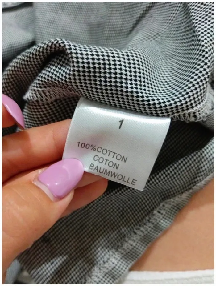 C43 blouse imprimée La p'tite étoile T1 - photo numéro 4