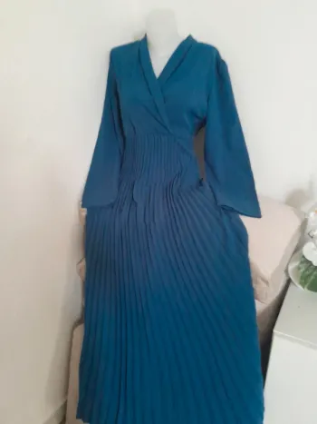 Robe longue 💫cache cœur 💫robe plissé 💫Shein 💫Taille 44-XXL