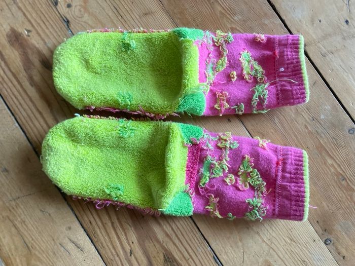 Chaussettes rollers fluo 27/30 Oxelo Decathlon - photo numéro 4