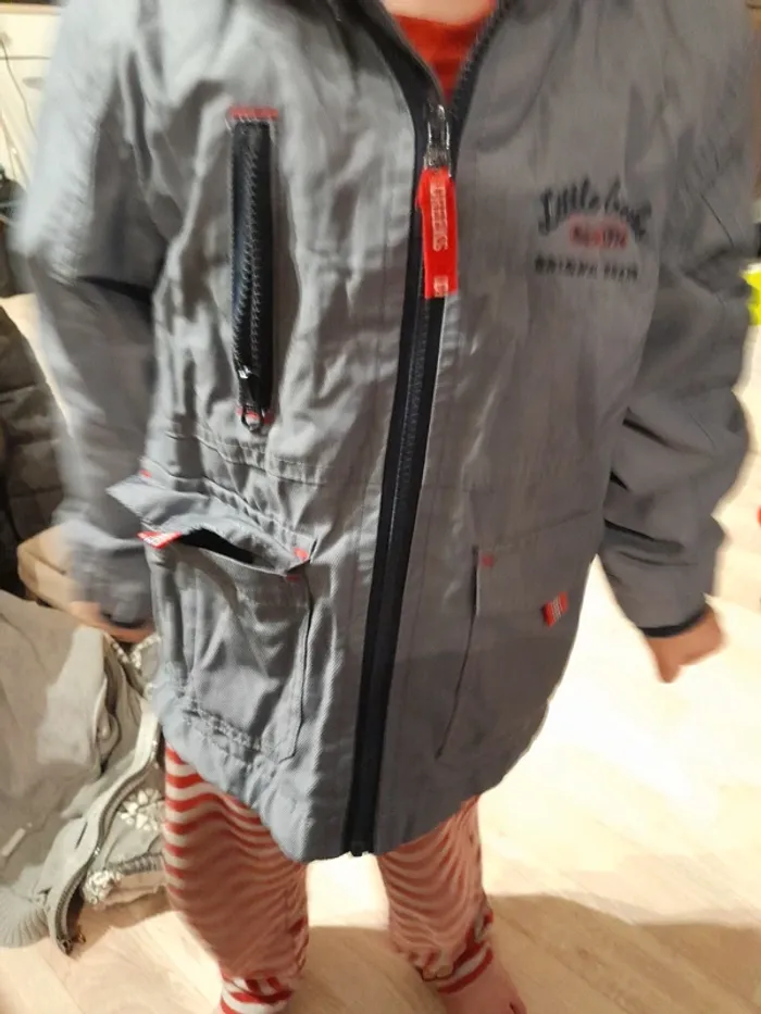 Manteau gris