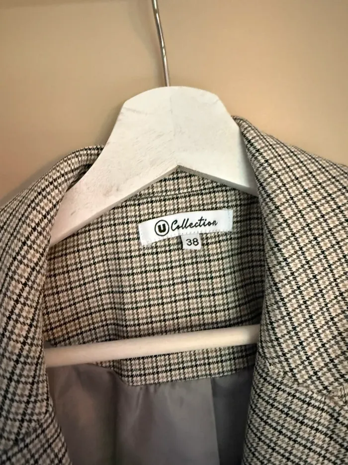 Blazer à carreaux - photo numéro 3