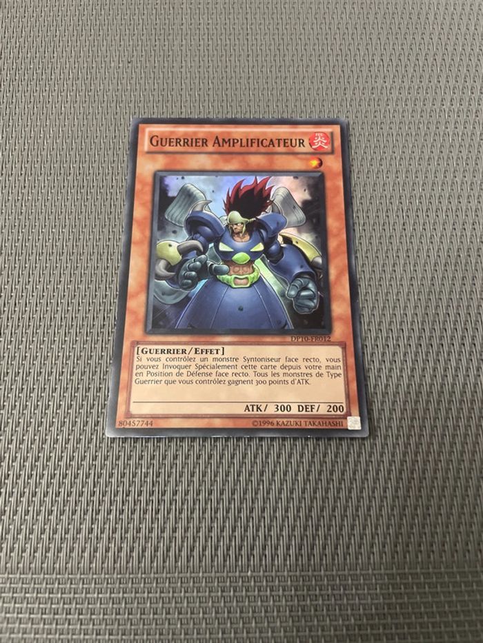 Carte Yu-Gi-Oh! Guerrier Amplificateur DP10-FR012