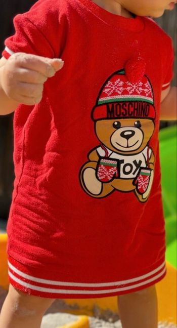 Robe bébé fille moschino Noël