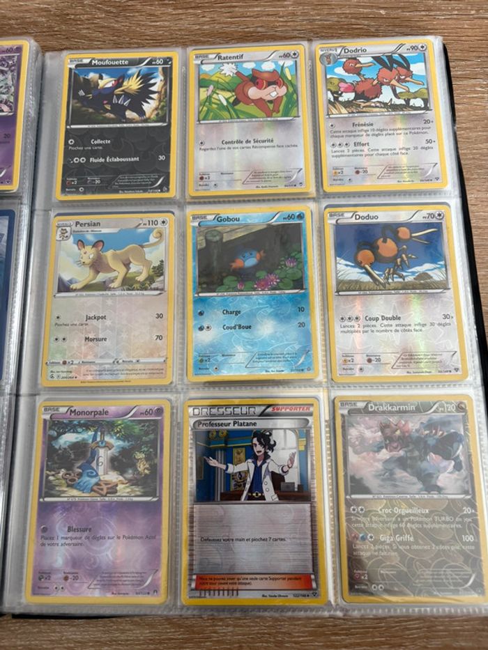 Cartes pokemon reverse ancienne noir blanc xy - photo numéro 4