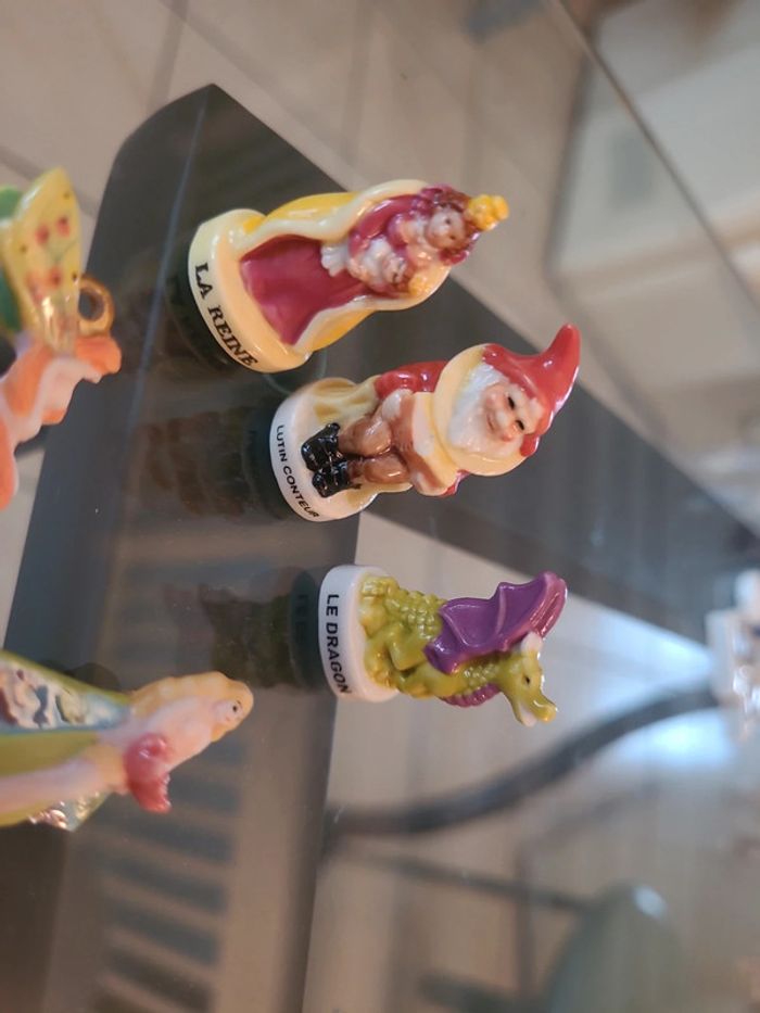 5 fèves thème fées dragon - photo numéro 2