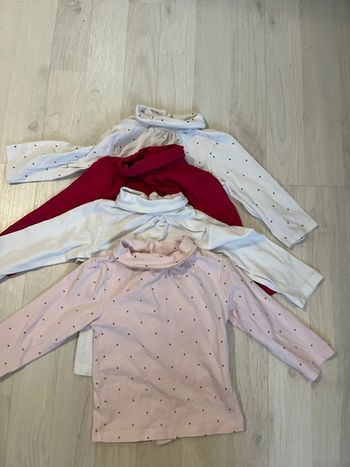 Lot 4 sous pull 6 mois