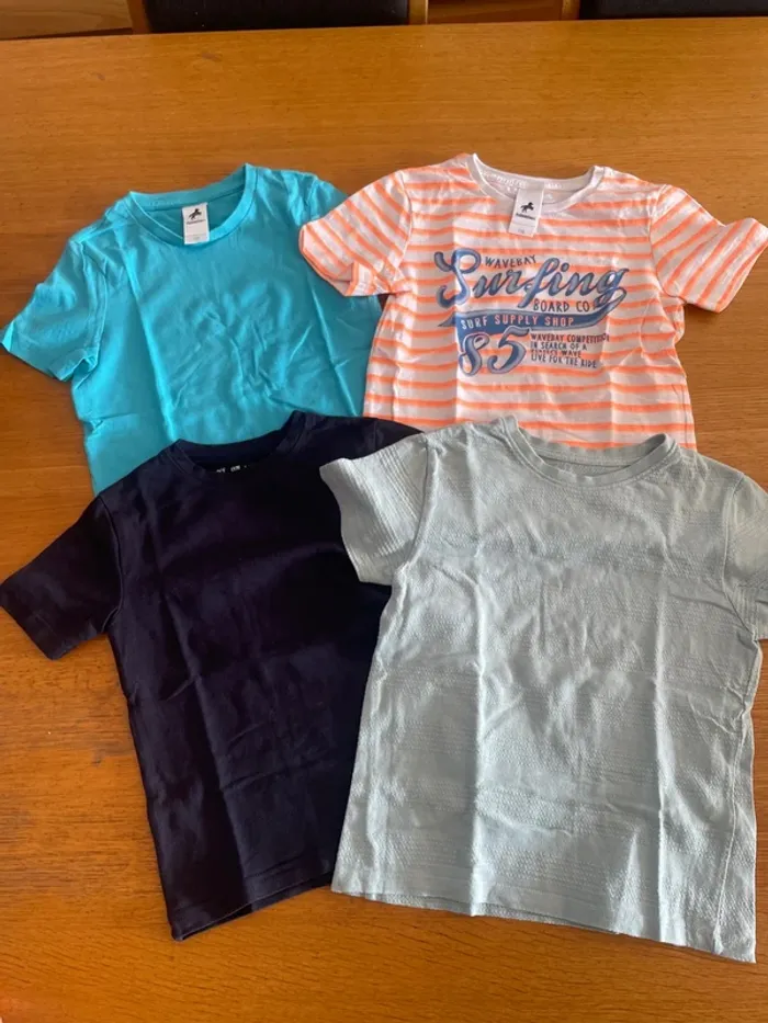 4 t-shirt garçon 5 ans