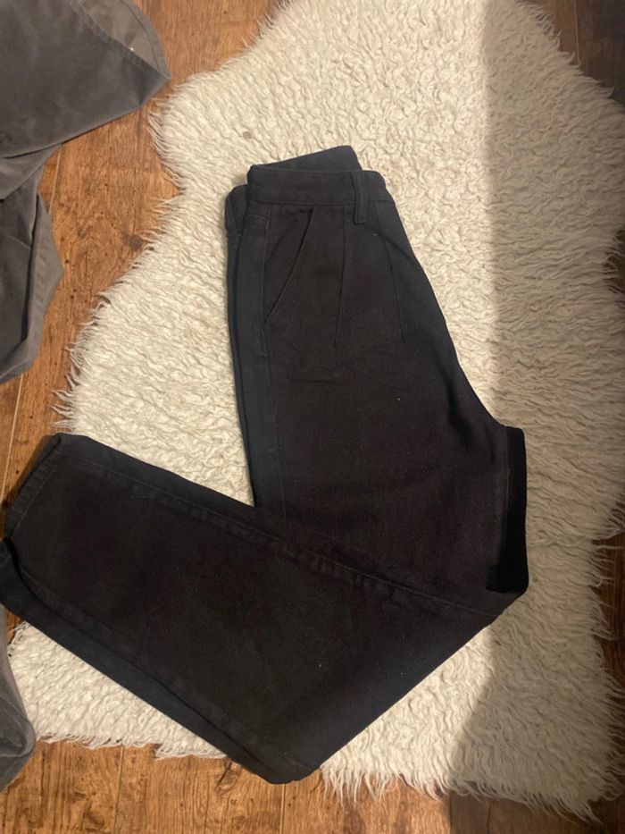 pantalon droit noir - photo numéro 2