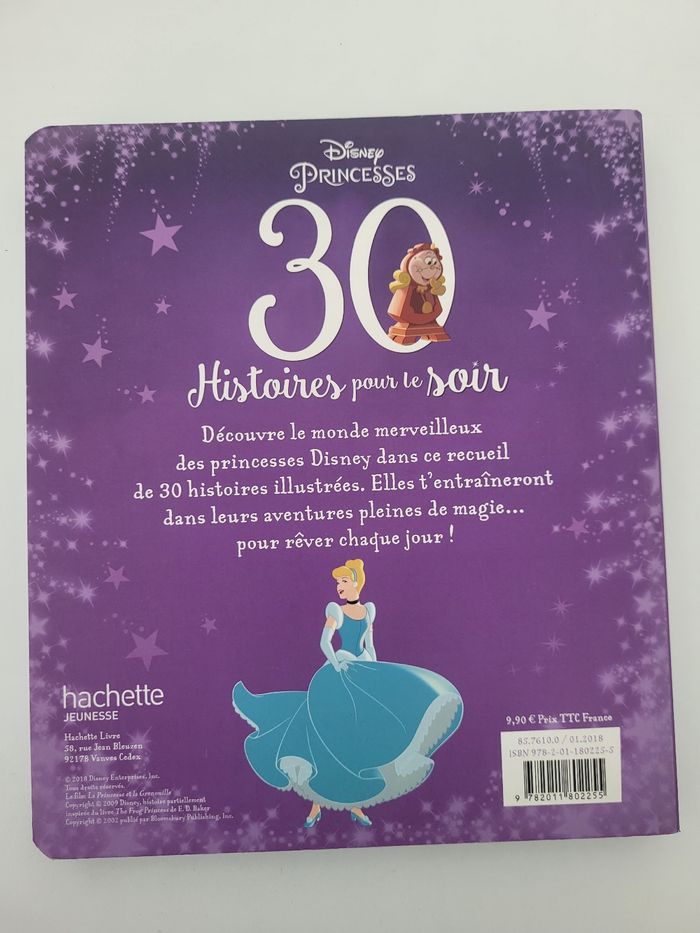 Livre 30 histoires du soir,petites princesses - photo numéro 2