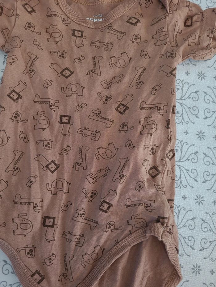 👶Lot 2 bodies manches courtes taille 6mois👶 - photo numéro 3