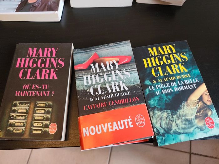 Lot livres Mary Higgins Clark