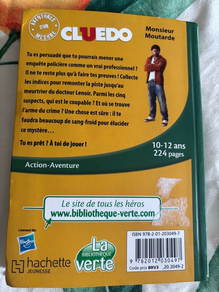 Livre cluedo monsieur moutarde - photo numéro 7