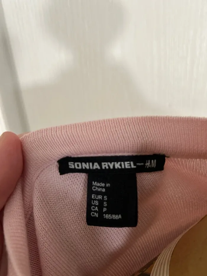 Petit pull court avec strass Sonia Rykiel taille S - photo numéro 4