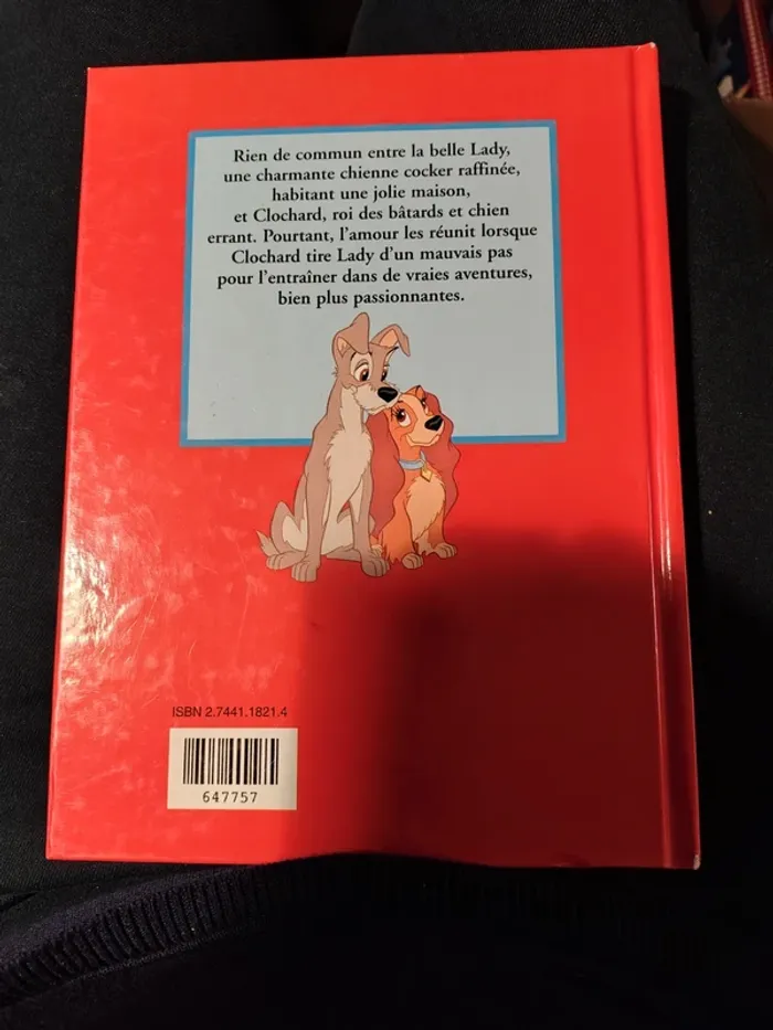 Livre la belle et le clochard Disney - photo numéro 2