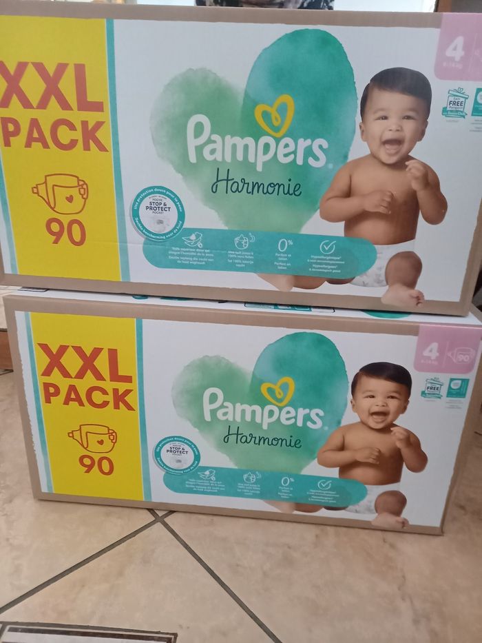180 couches pampers harmonie taille 4180 couches pampers harmonie taille 4
