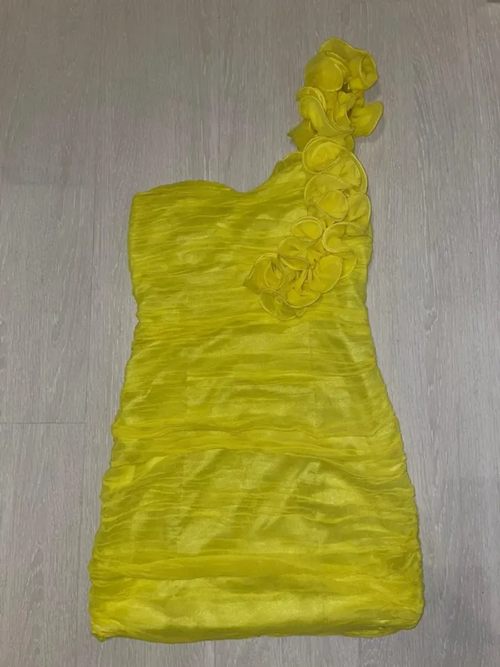 Robe jaune - photo numéro 2