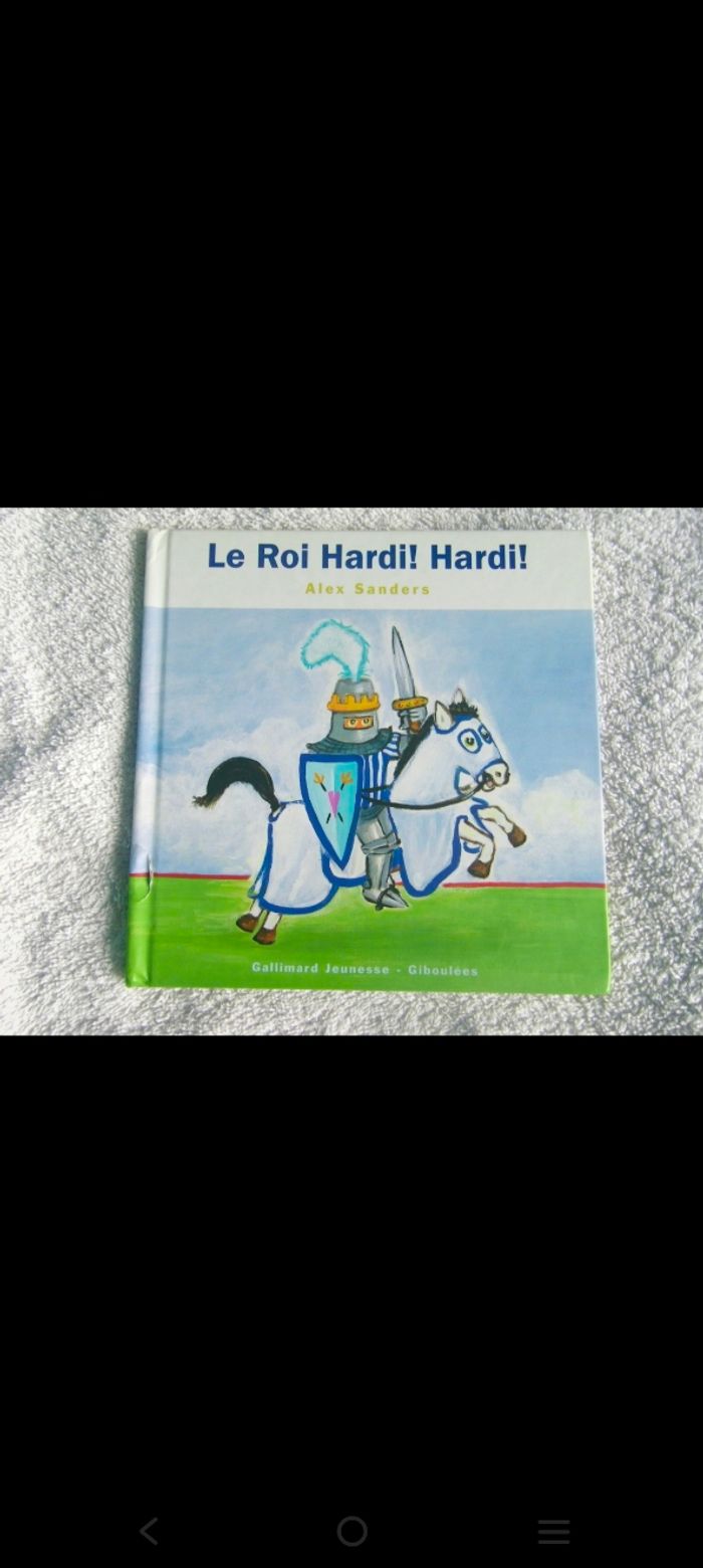 Livre Le roi Hardi de la collection Les Rois Les Reines