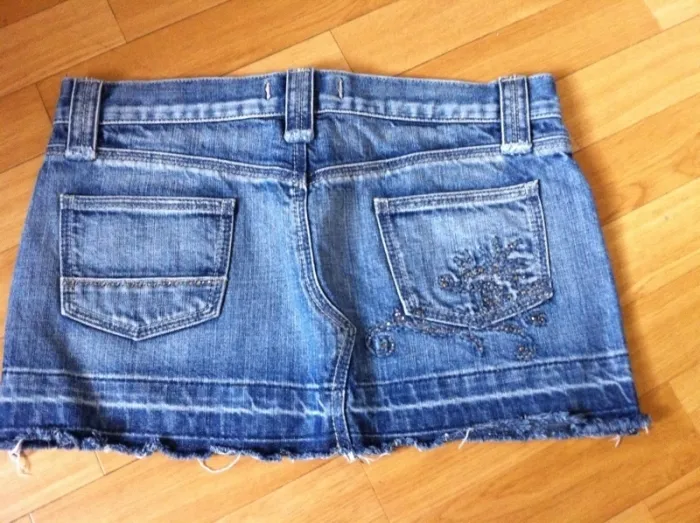 Jupe en jeans #zara - photo numéro 5