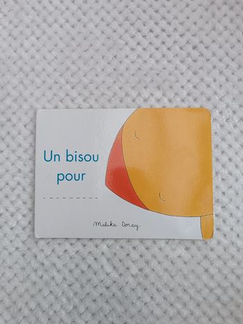 Livre Un Bisou Pour – Malika Doray