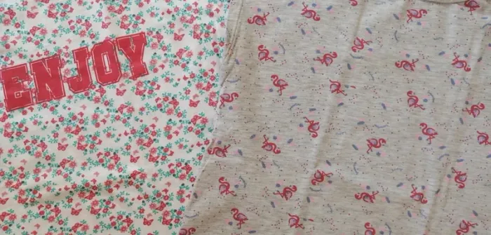 Lot de 2 t-shirts fille 10 ans - photo numéro 2