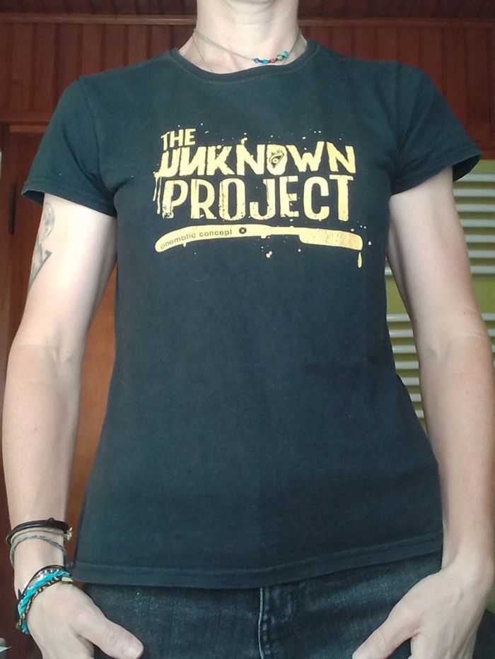 T-shirt femme noir The Unknown Project - photo numéro 4