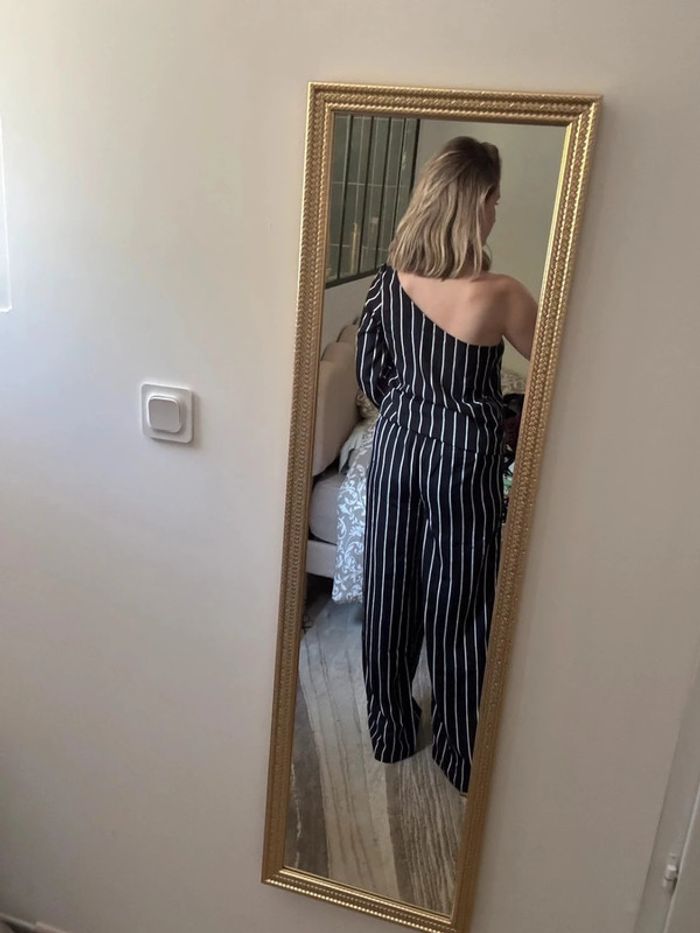 Pantalon wide legs et blouse assortie 38 - photo numéro 3