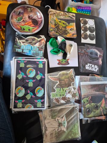 Deco anniversaire yoda star wars