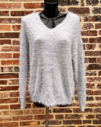 🧥Pull-over col V tout doux - Taille 36 Shein